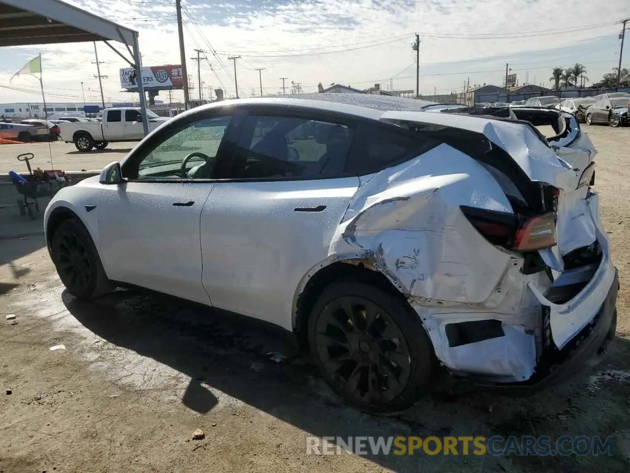 2 Photograph of a damaged car 7SAYGDEE8PA112289 TESLA MODEL Y 2023
