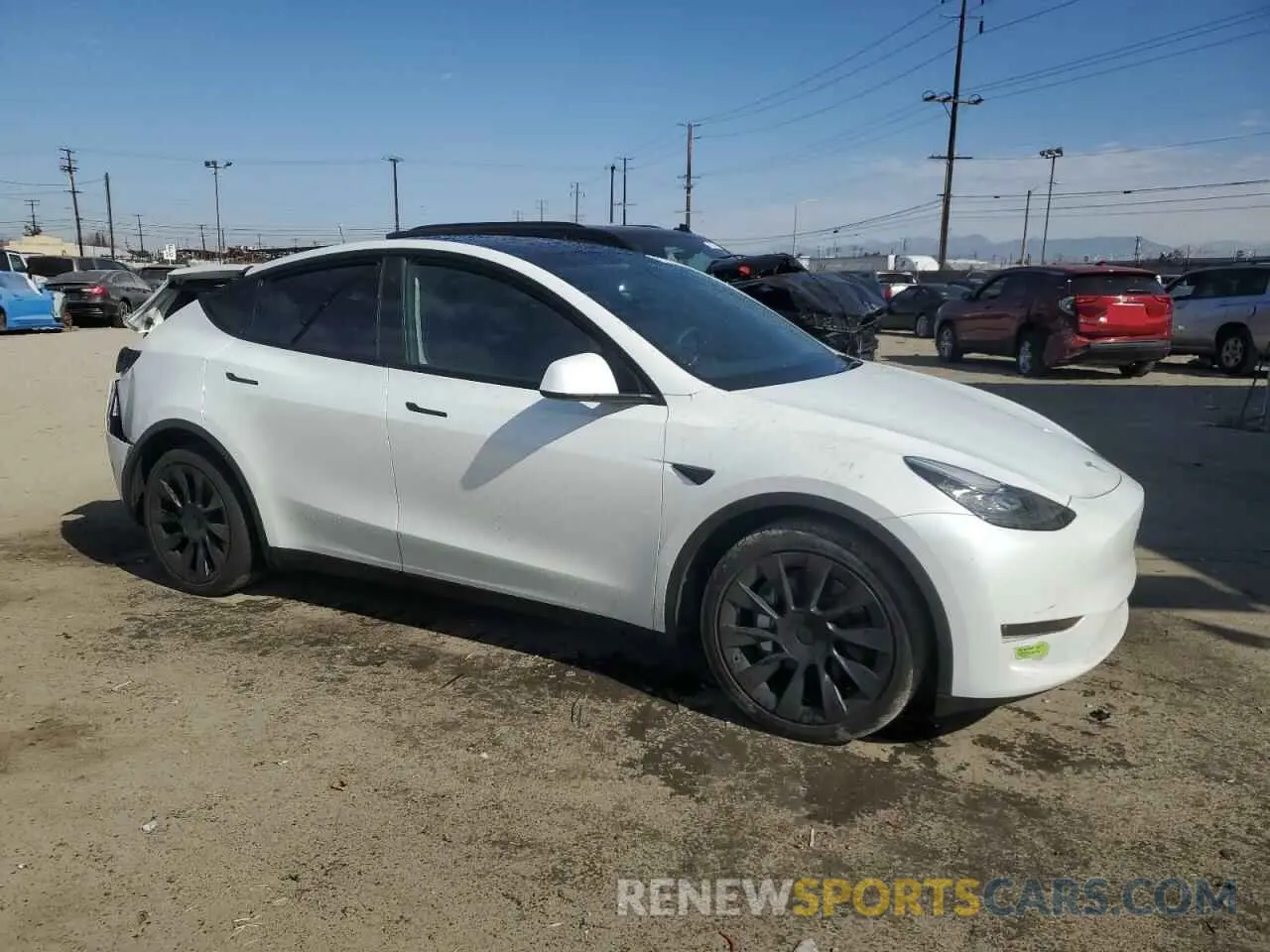 4 Photograph of a damaged car 7SAYGDEE8PA112289 TESLA MODEL Y 2023