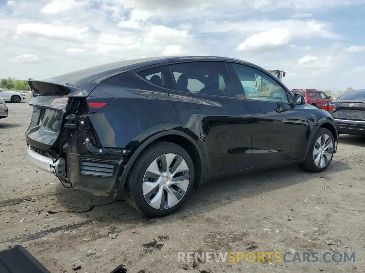 3 Photograph of a damaged car 7SAYGDEE8PA115063 TESLA MODEL Y 2023