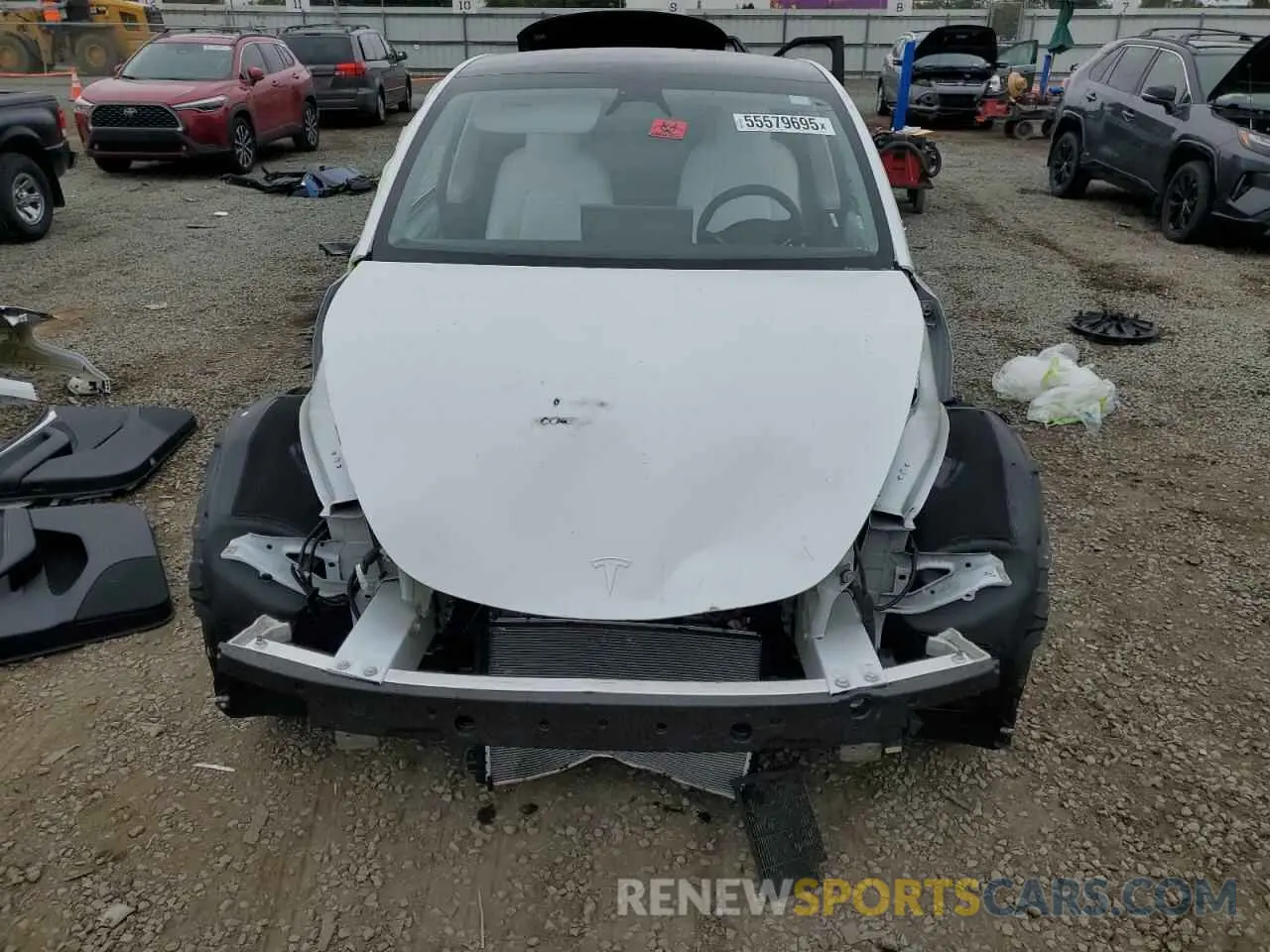 5 Photograph of a damaged car 7SAYGDEE8PA129562 TESLA MODEL Y 2023