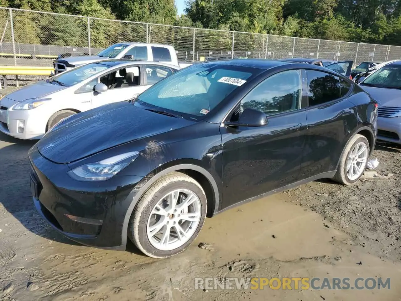 1 Photograph of a damaged car 7SAYGDEE8PA139296 TESLA MODEL Y 2023
