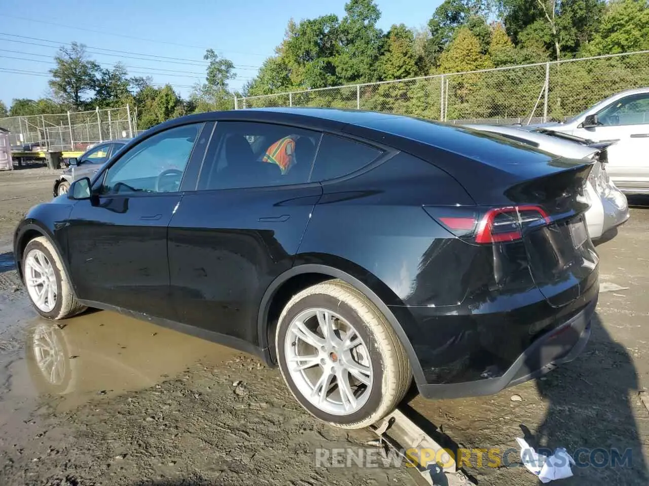 2 Photograph of a damaged car 7SAYGDEE8PA139296 TESLA MODEL Y 2023