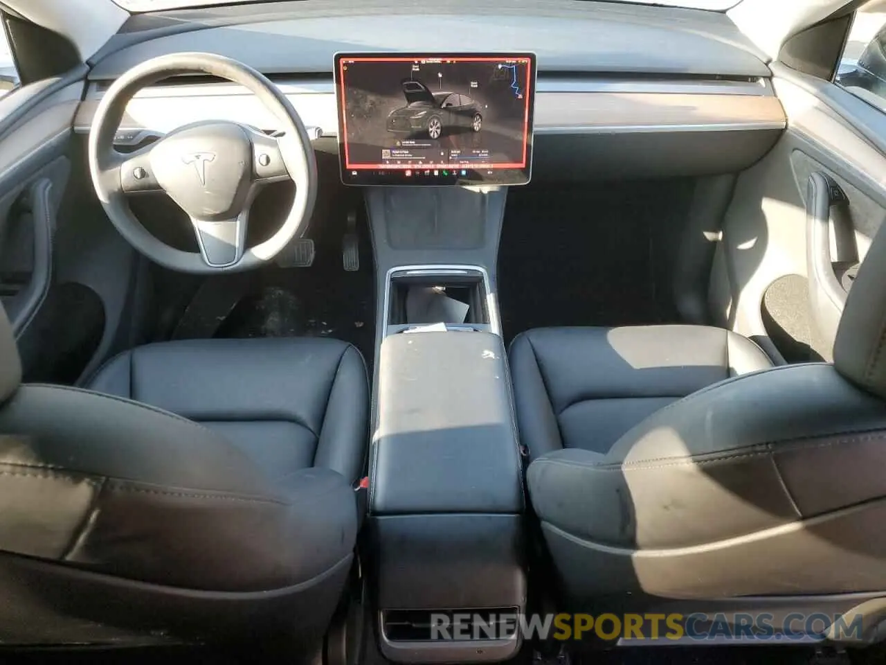 8 Photograph of a damaged car 7SAYGDEE8PA139296 TESLA MODEL Y 2023