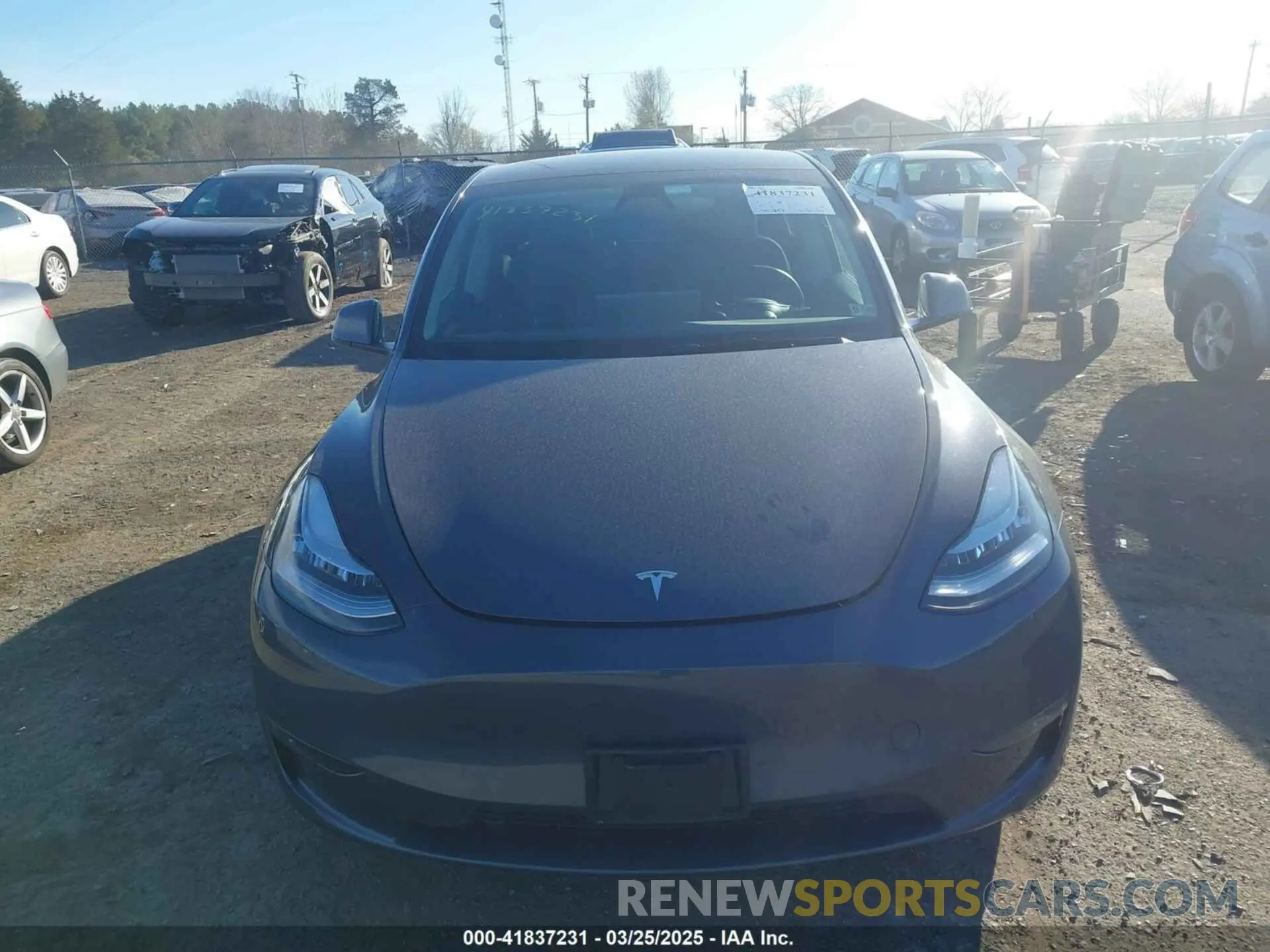 13 Photograph of a damaged car 7SAYGDEE8PA140562 TESLA MODEL Y 2023