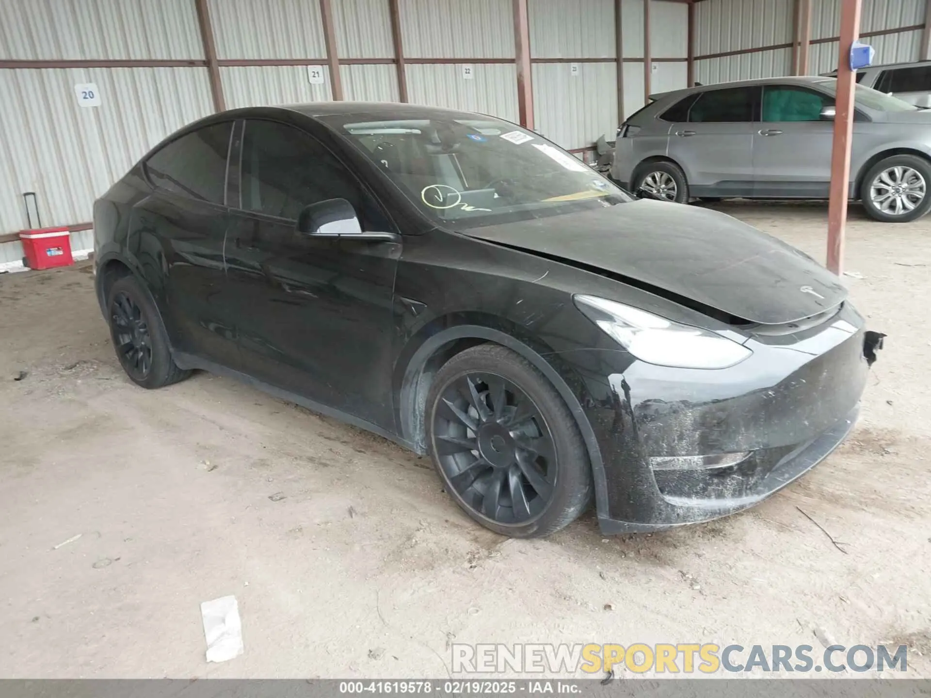 1 Photograph of a damaged car 7SAYGDEE8PA150900 TESLA MODEL Y 2023