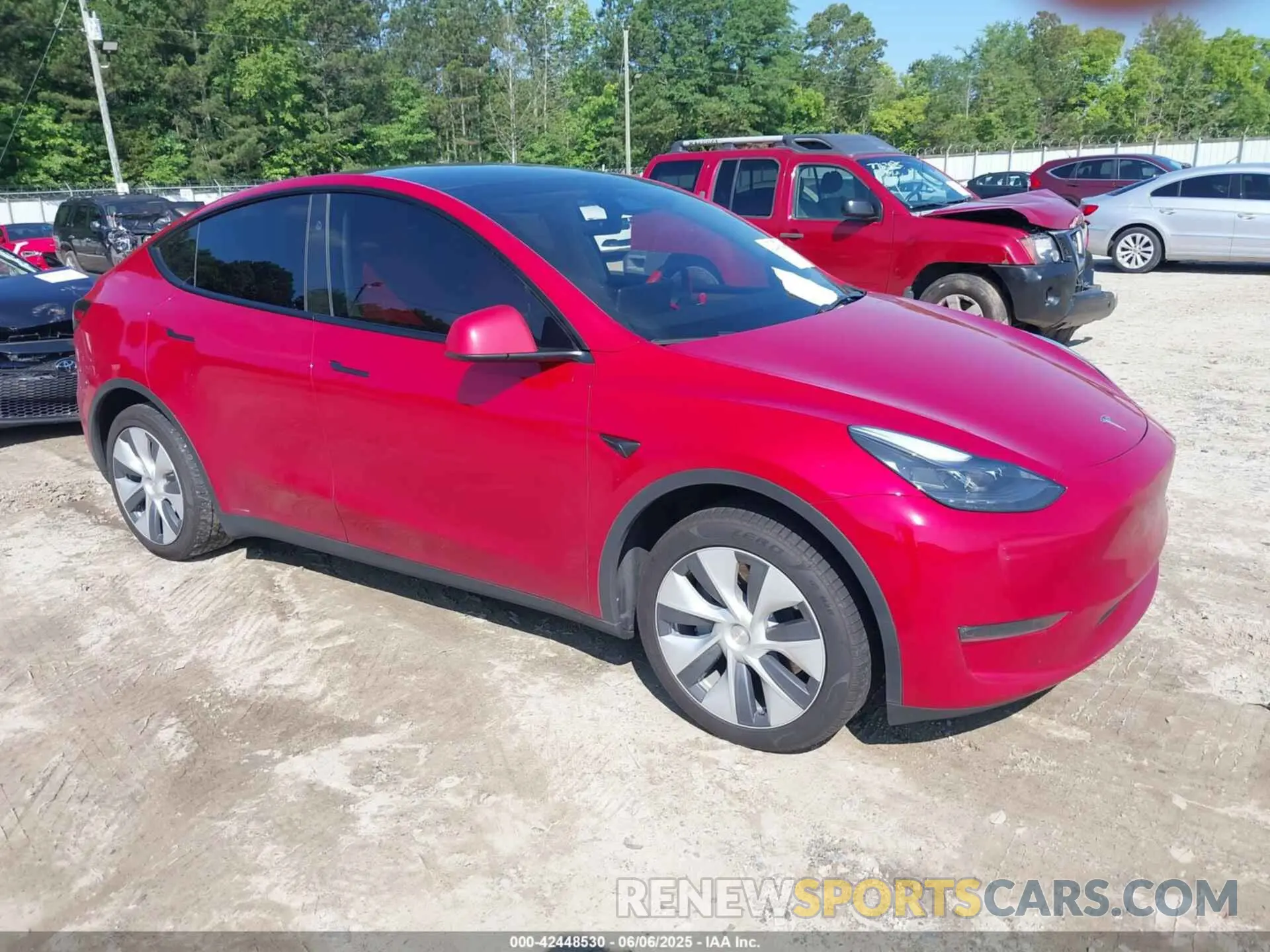1 Photograph of a damaged car 7SAYGDEE8PA162061 TESLA MODEL Y 2023