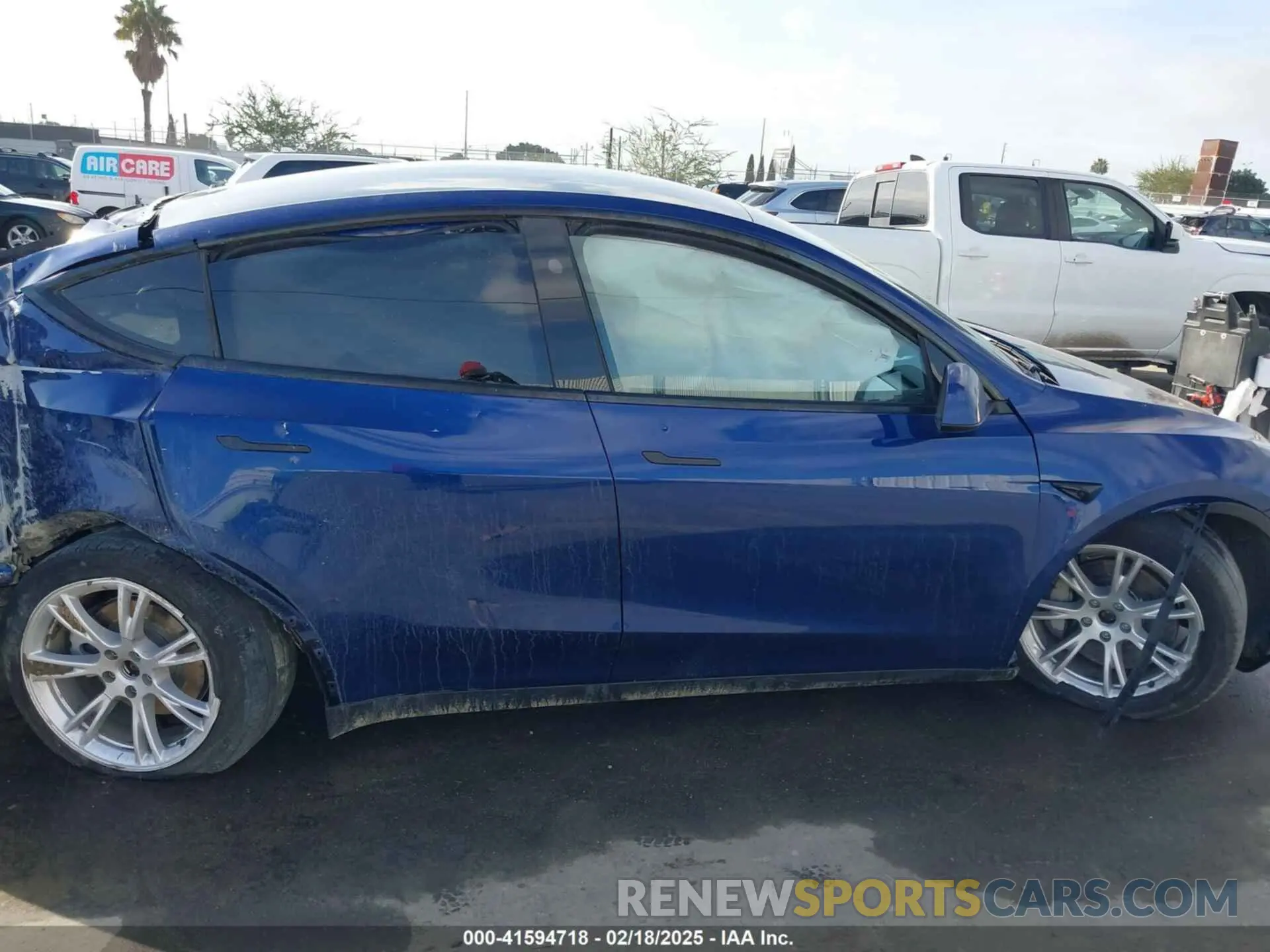 12 Photograph of a damaged car 7SAYGDEE8PA167485 TESLA MODEL Y 2023