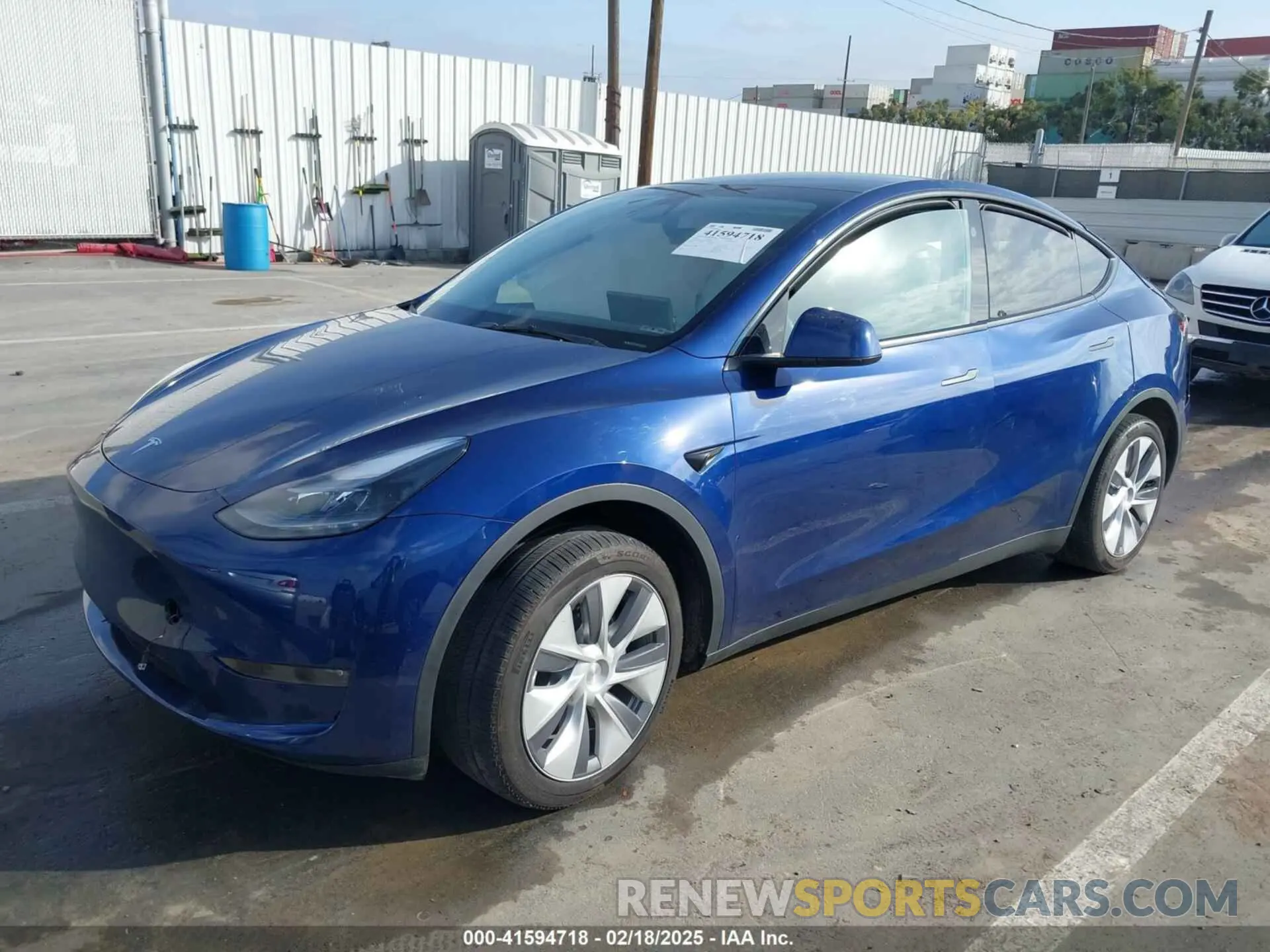 2 Photograph of a damaged car 7SAYGDEE8PA167485 TESLA MODEL Y 2023