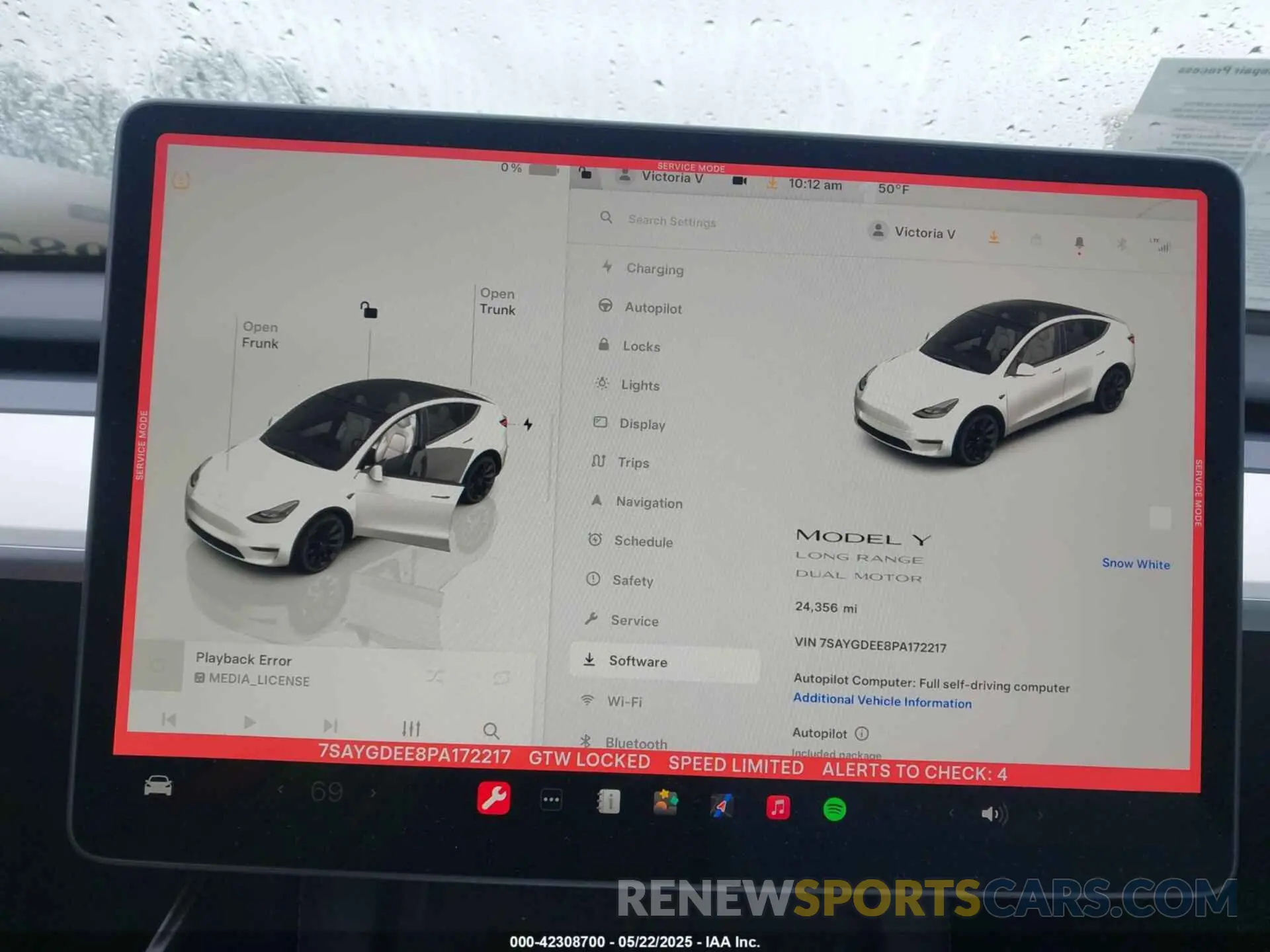 7 Photograph of a damaged car 7SAYGDEE8PA172217 TESLA MODEL Y 2023
