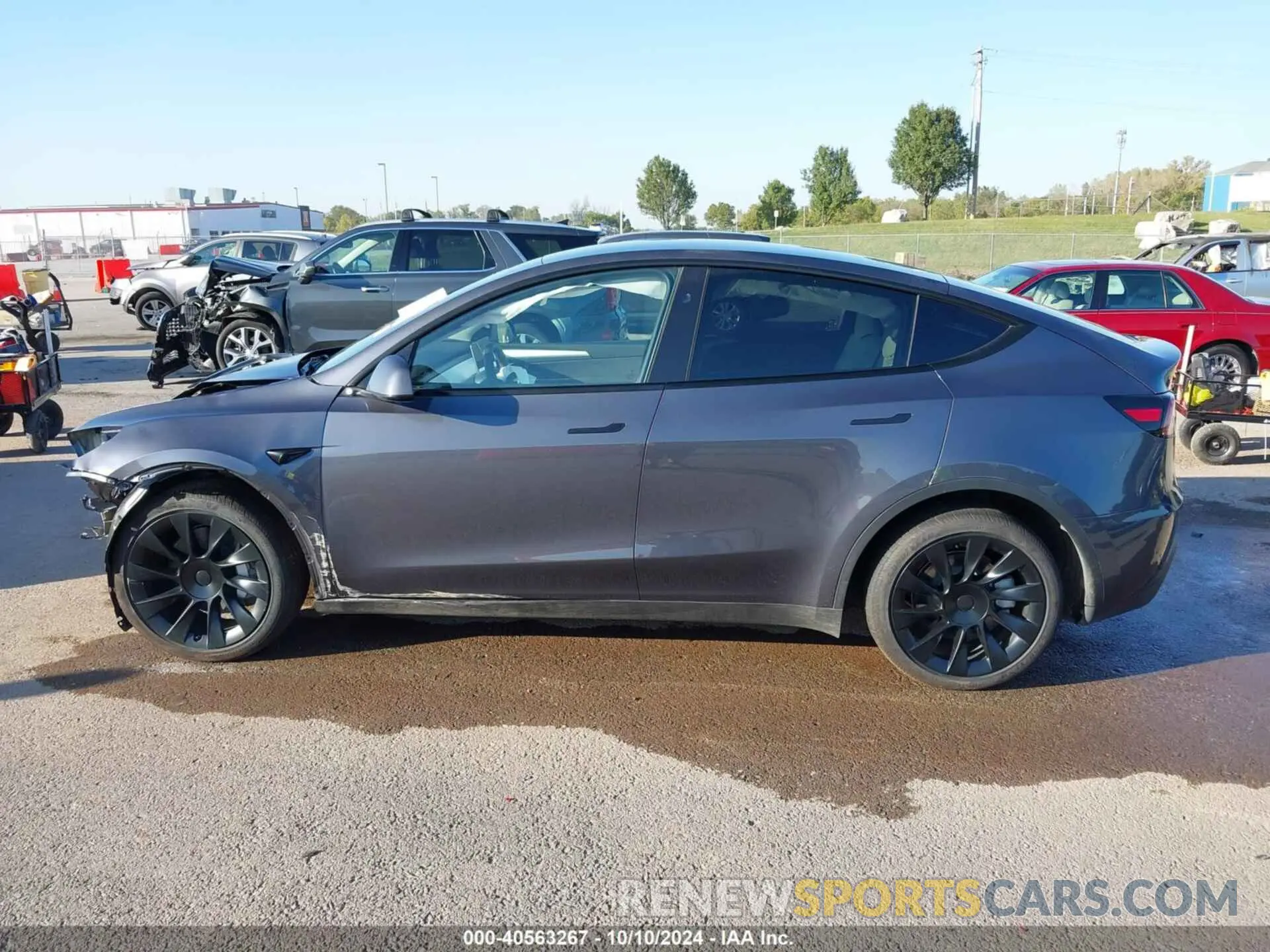 15 Photograph of a damaged car 7SAYGDEE8PA176557 TESLA MODEL Y 2023
