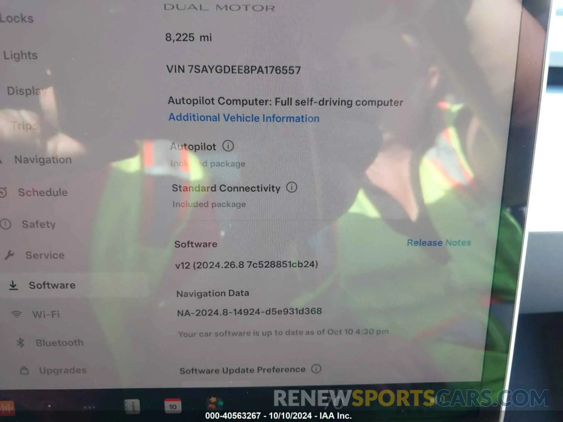 7 Photograph of a damaged car 7SAYGDEE8PA176557 TESLA MODEL Y 2023