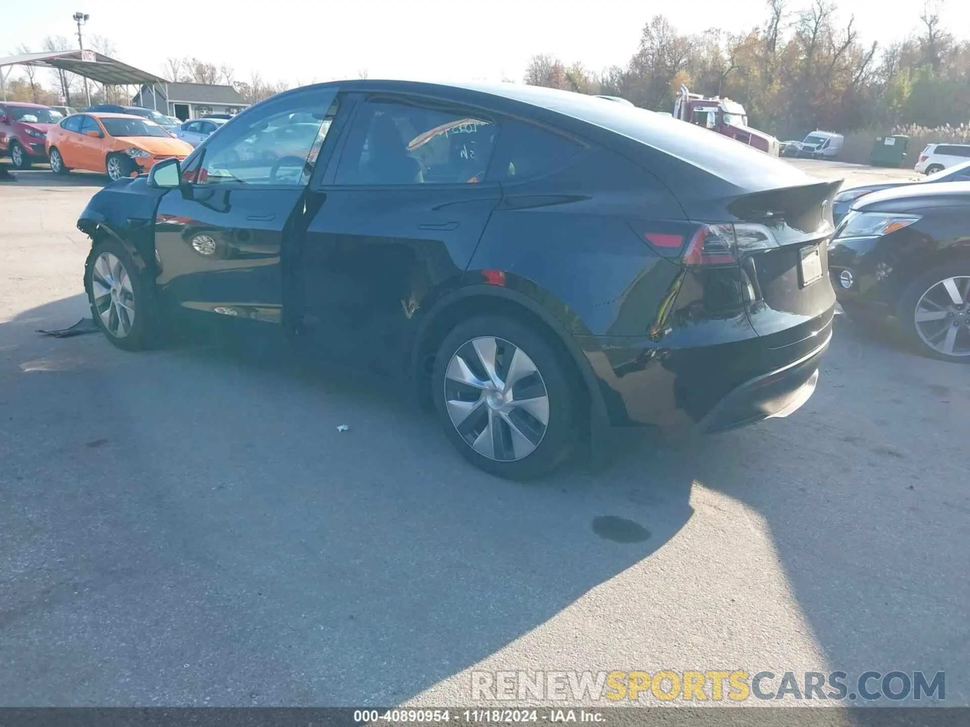 3 Photograph of a damaged car 7SAYGDEE8PA177580 TESLA MODEL Y 2023