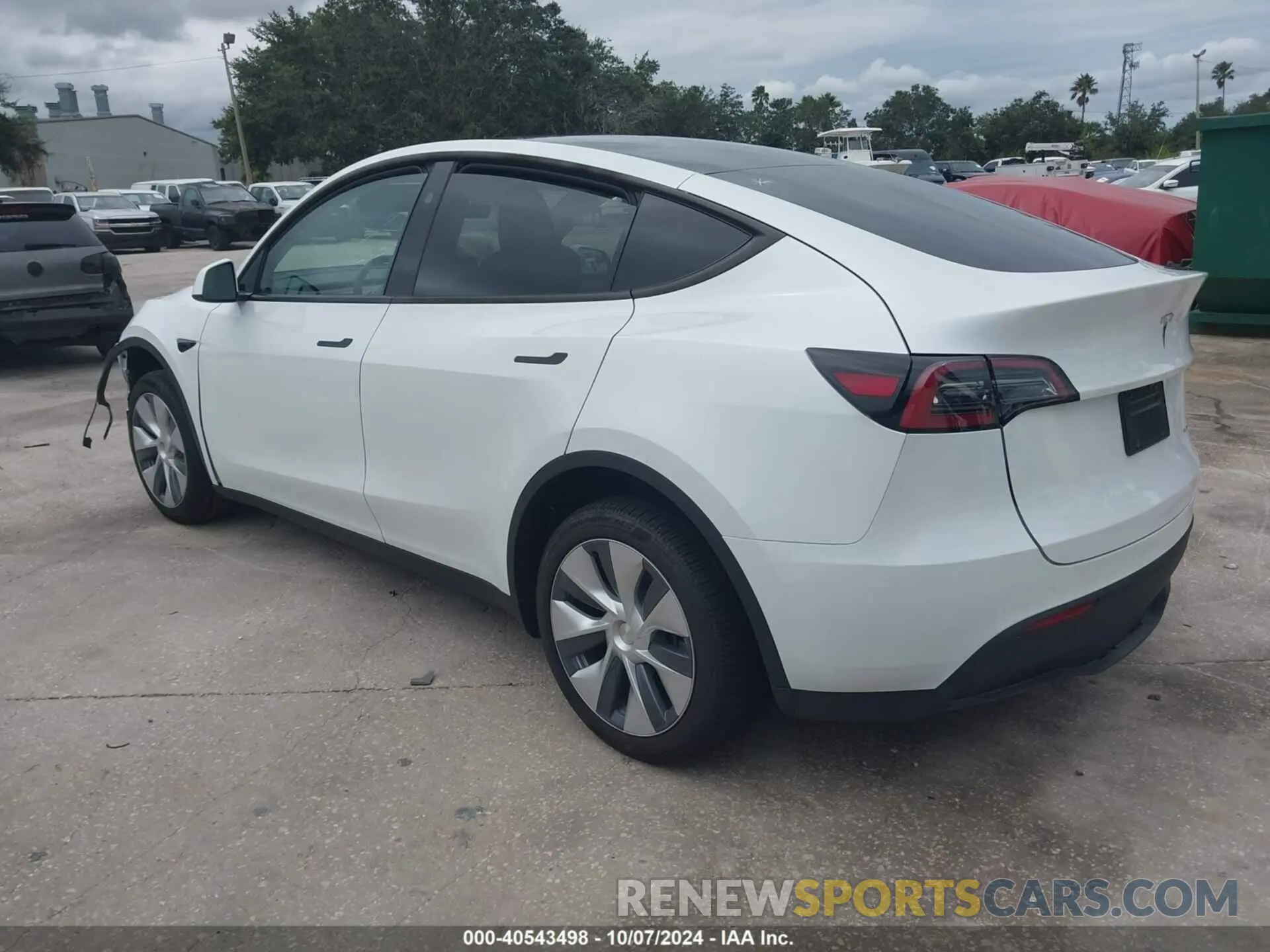 3 Photograph of a damaged car 7SAYGDEE8PA179376 TESLA MODEL Y 2023