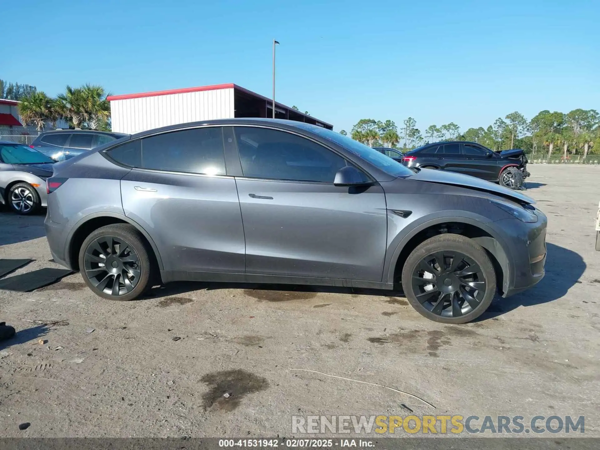12 Photograph of a damaged car 7SAYGDEE8PA183198 TESLA MODEL Y 2023