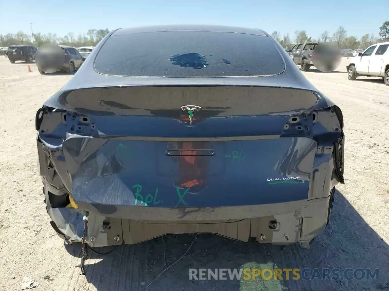 6 Photograph of a damaged car 7SAYGDEE8PA185193 TESLA MODEL Y 2023