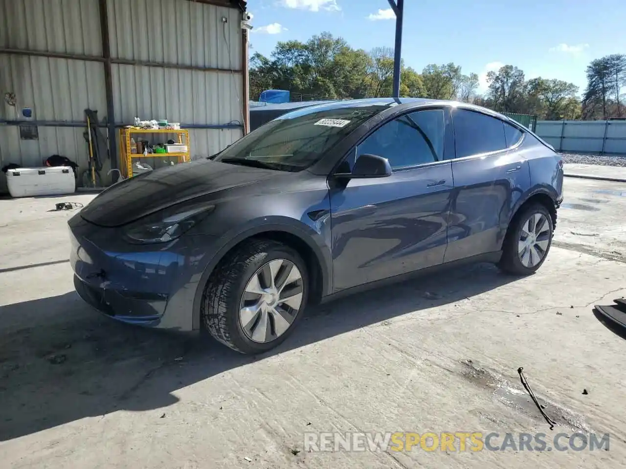 1 Photograph of a damaged car 7SAYGDEE8PA187395 TESLA MODEL Y 2023