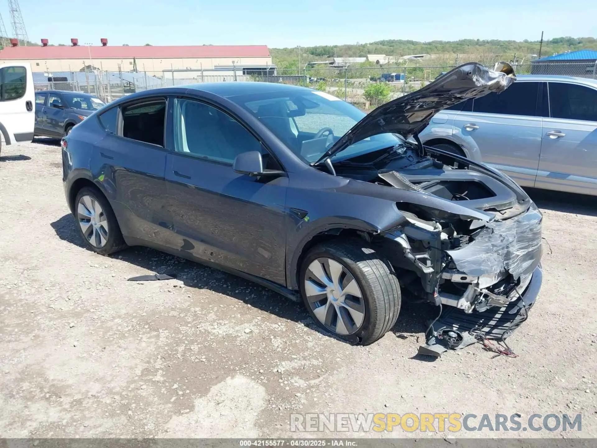 1 Photograph of a damaged car 7SAYGDEE8PA191415 TESLA MODEL Y 2023