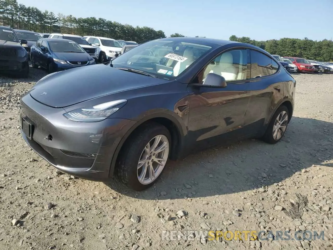 1 Photograph of a damaged car 7SAYGDEE8PF589095 TESLA MODEL Y 2023