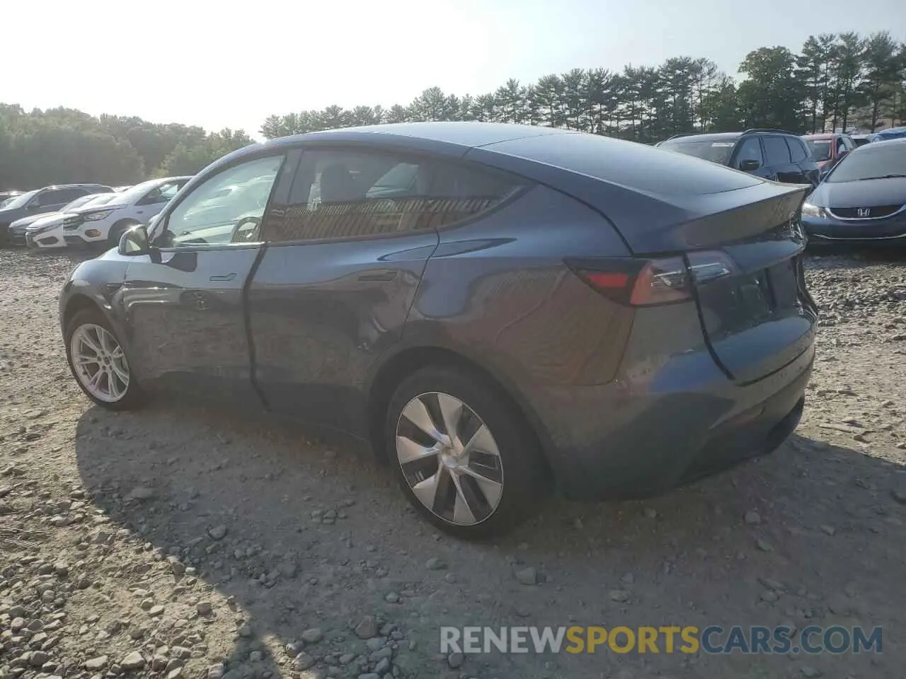 2 Photograph of a damaged car 7SAYGDEE8PF589095 TESLA MODEL Y 2023