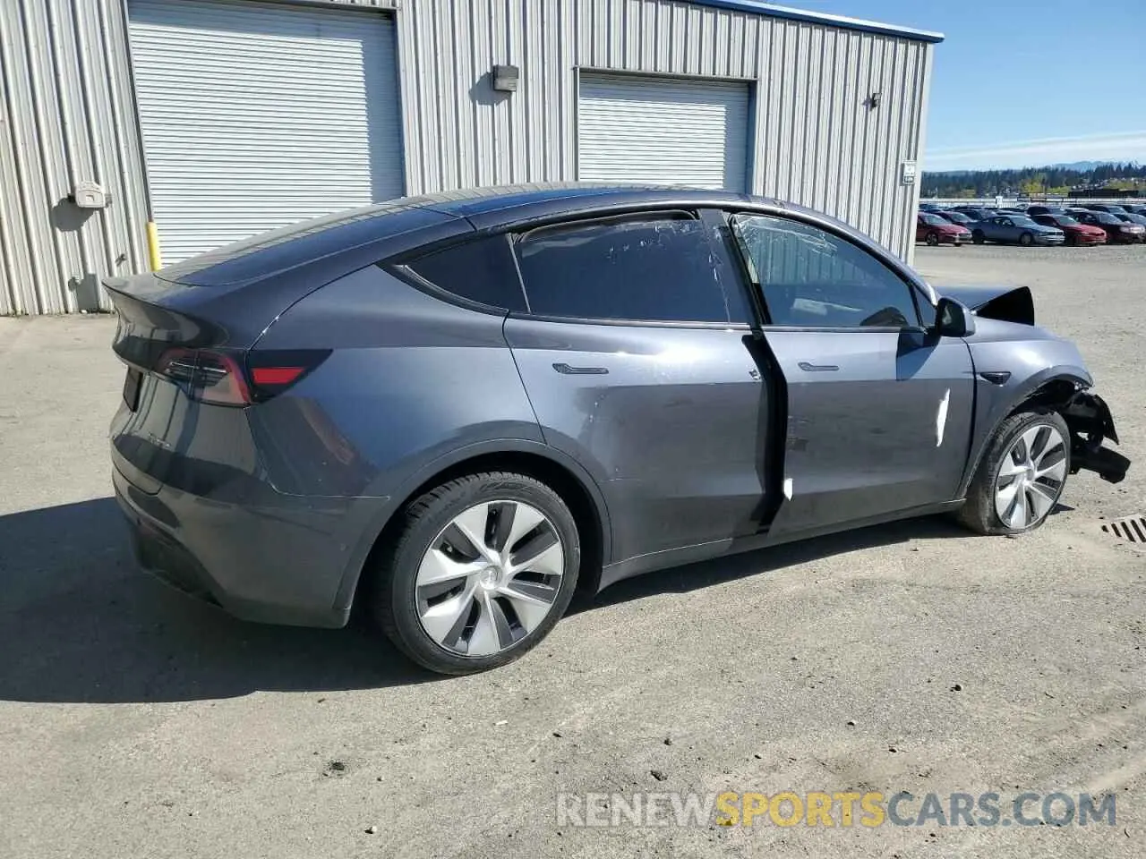 3 Photograph of a damaged car 7SAYGDEE8PF592918 TESLA MODEL Y 2023
