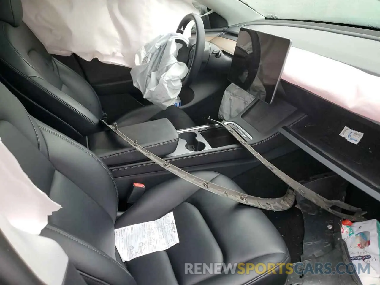 9 Photograph of a damaged car 7SAYGDEE8PF592918 TESLA MODEL Y 2023