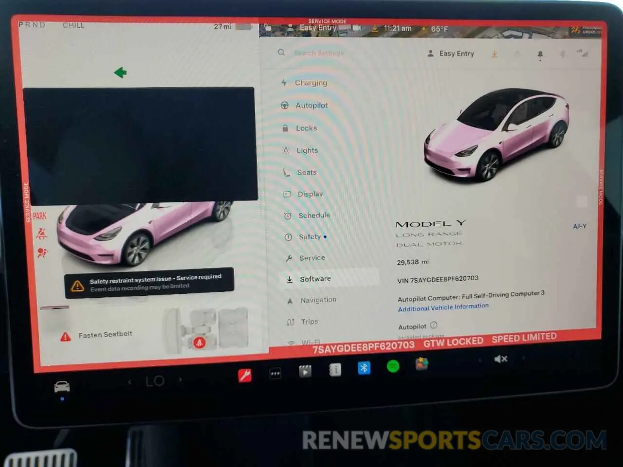 9 Photograph of a damaged car 7SAYGDEE8PF620703 TESLA MODEL Y 2023