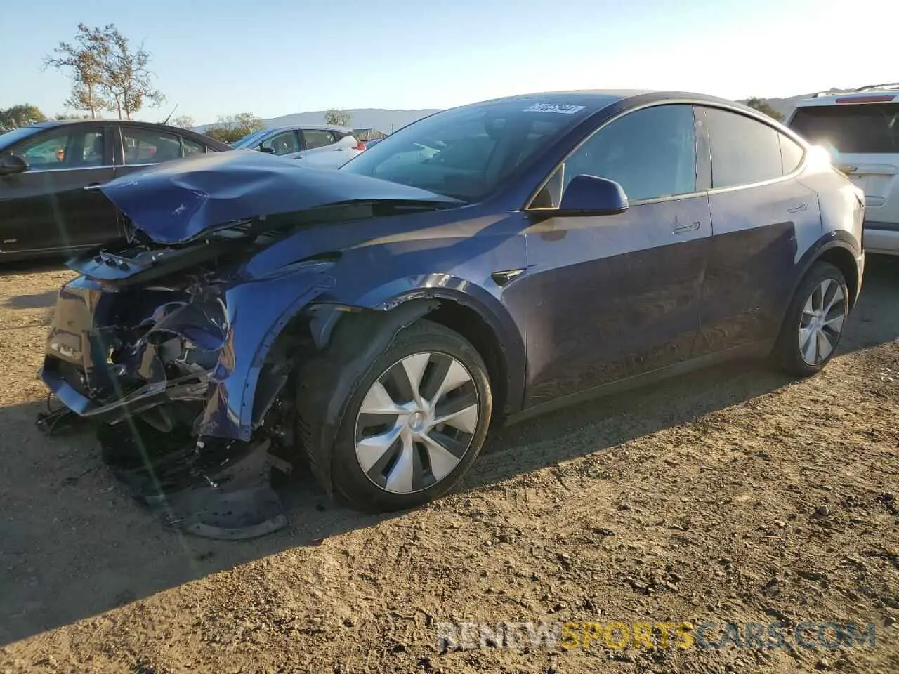 1 Photograph of a damaged car 7SAYGDEE8PF635251 TESLA MODEL Y 2023