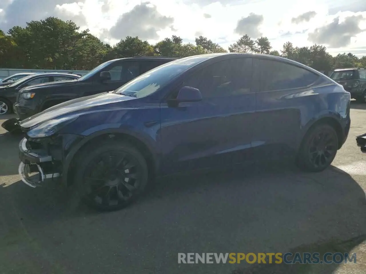 1 Photograph of a damaged car 7SAYGDEE8PF768236 TESLA MODEL Y 2023
