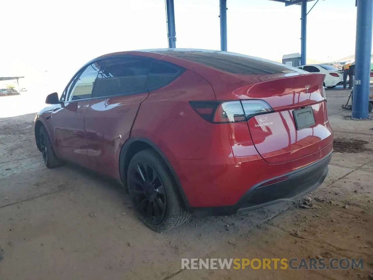 2 Photograph of a damaged car 7SAYGDEE8PF792634 TESLA MODEL Y 2023