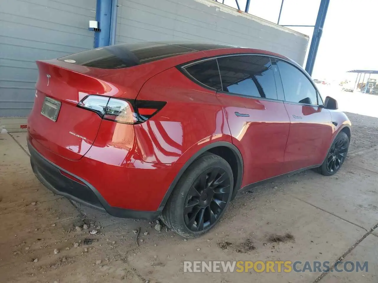 3 Photograph of a damaged car 7SAYGDEE8PF792634 TESLA MODEL Y 2023
