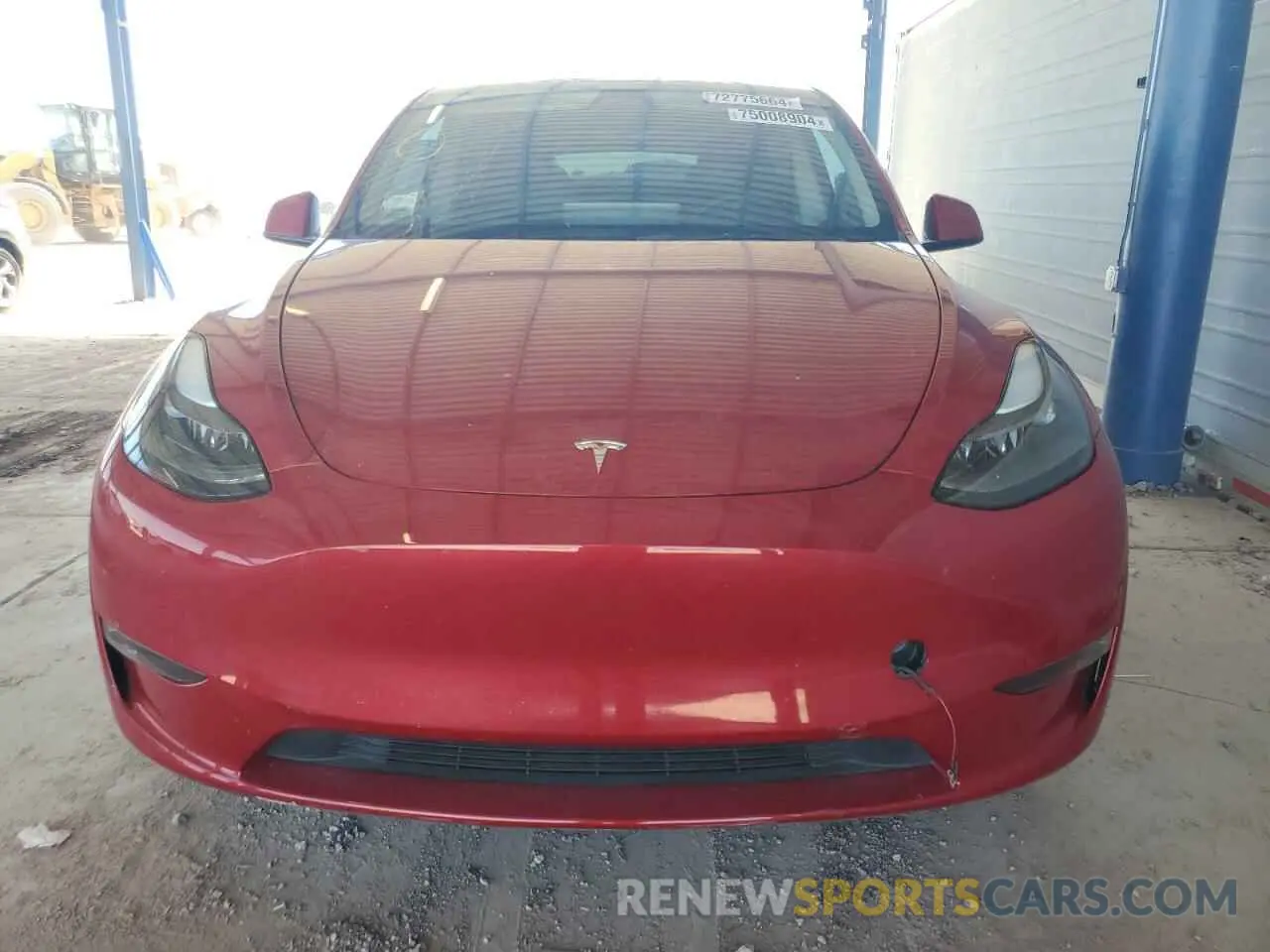 5 Photograph of a damaged car 7SAYGDEE8PF792634 TESLA MODEL Y 2023