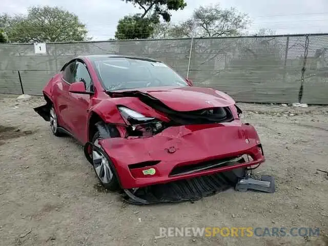 11 Photograph of a damaged car 7SAYGDEE8PF810338 TESLA MODEL Y 2023