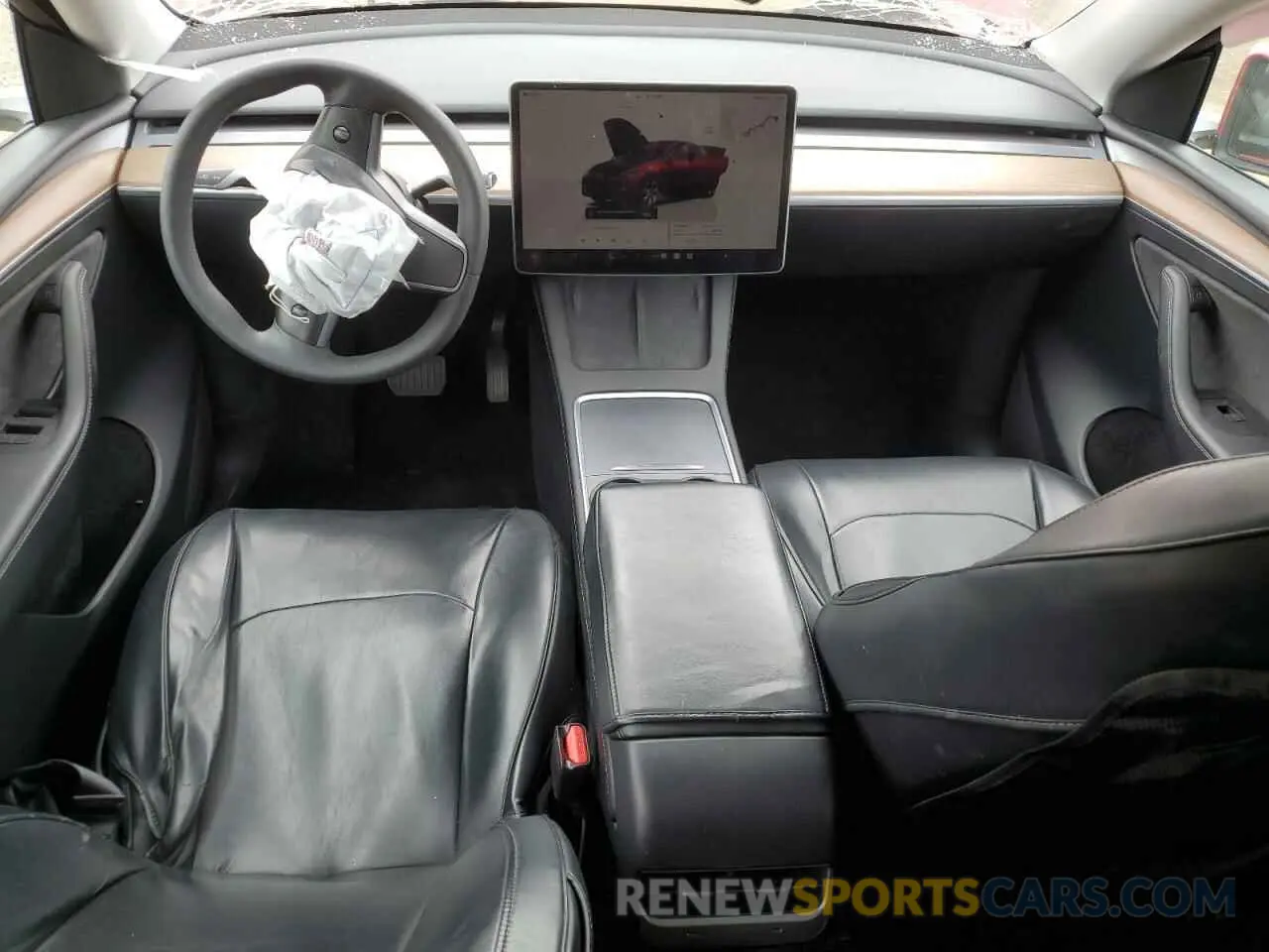 8 Photograph of a damaged car 7SAYGDEE8PF810338 TESLA MODEL Y 2023