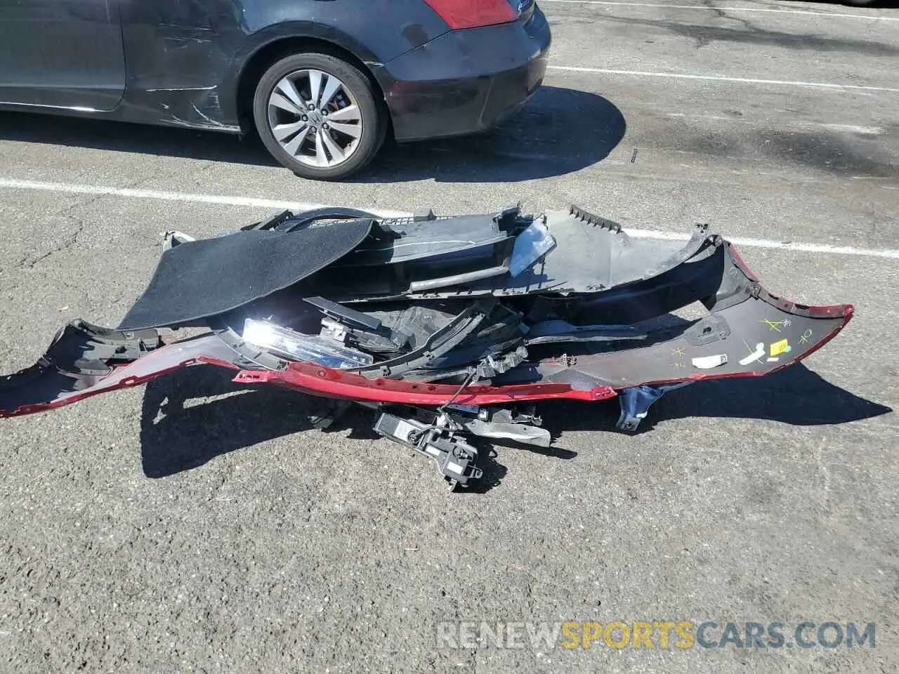 12 Photograph of a damaged car 7SAYGDEE8PF827740 TESLA MODEL Y 2023