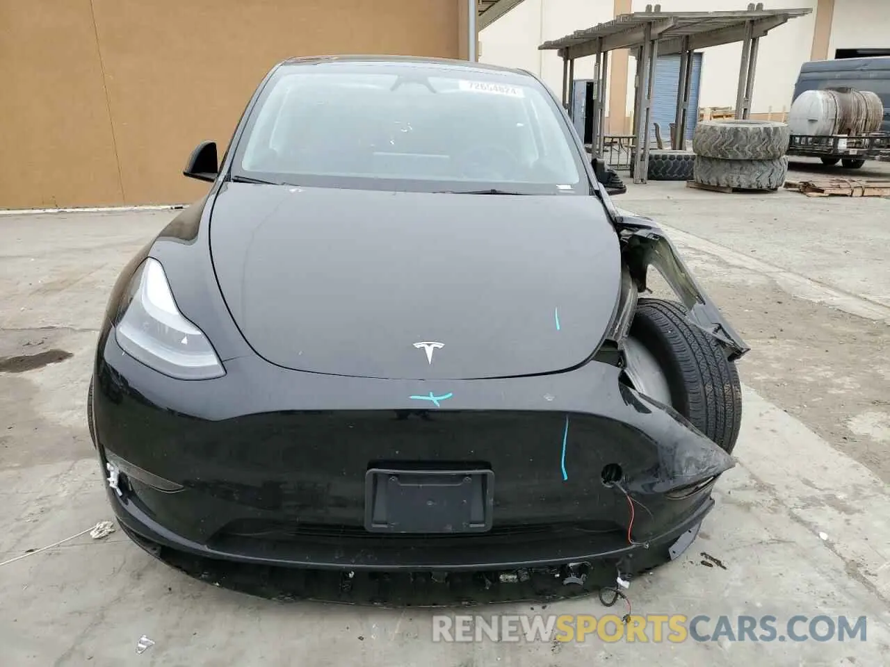 5 Photograph of a damaged car 7SAYGDEE8PF862827 TESLA MODEL Y 2023