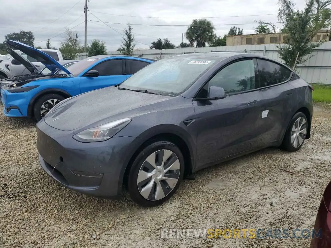 1 Photograph of a damaged car 7SAYGDEE8PF875383 TESLA MODEL Y 2023