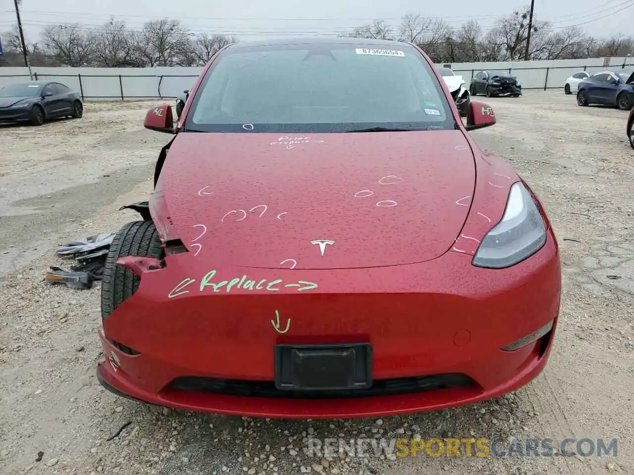 5 Photograph of a damaged car 7SAYGDEE8PF880244 TESLA MODEL Y 2023