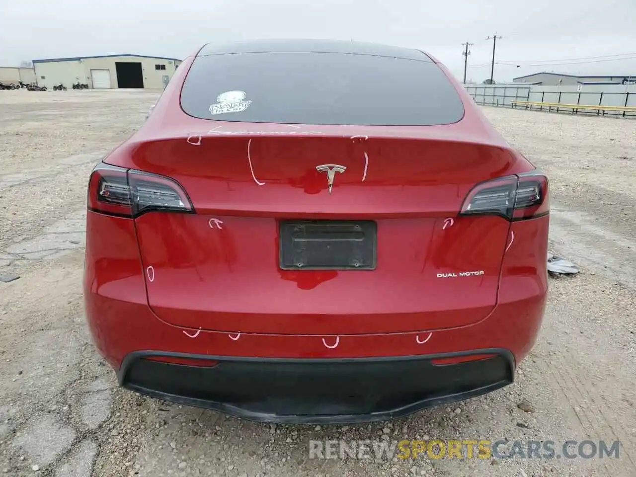 6 Photograph of a damaged car 7SAYGDEE8PF880244 TESLA MODEL Y 2023