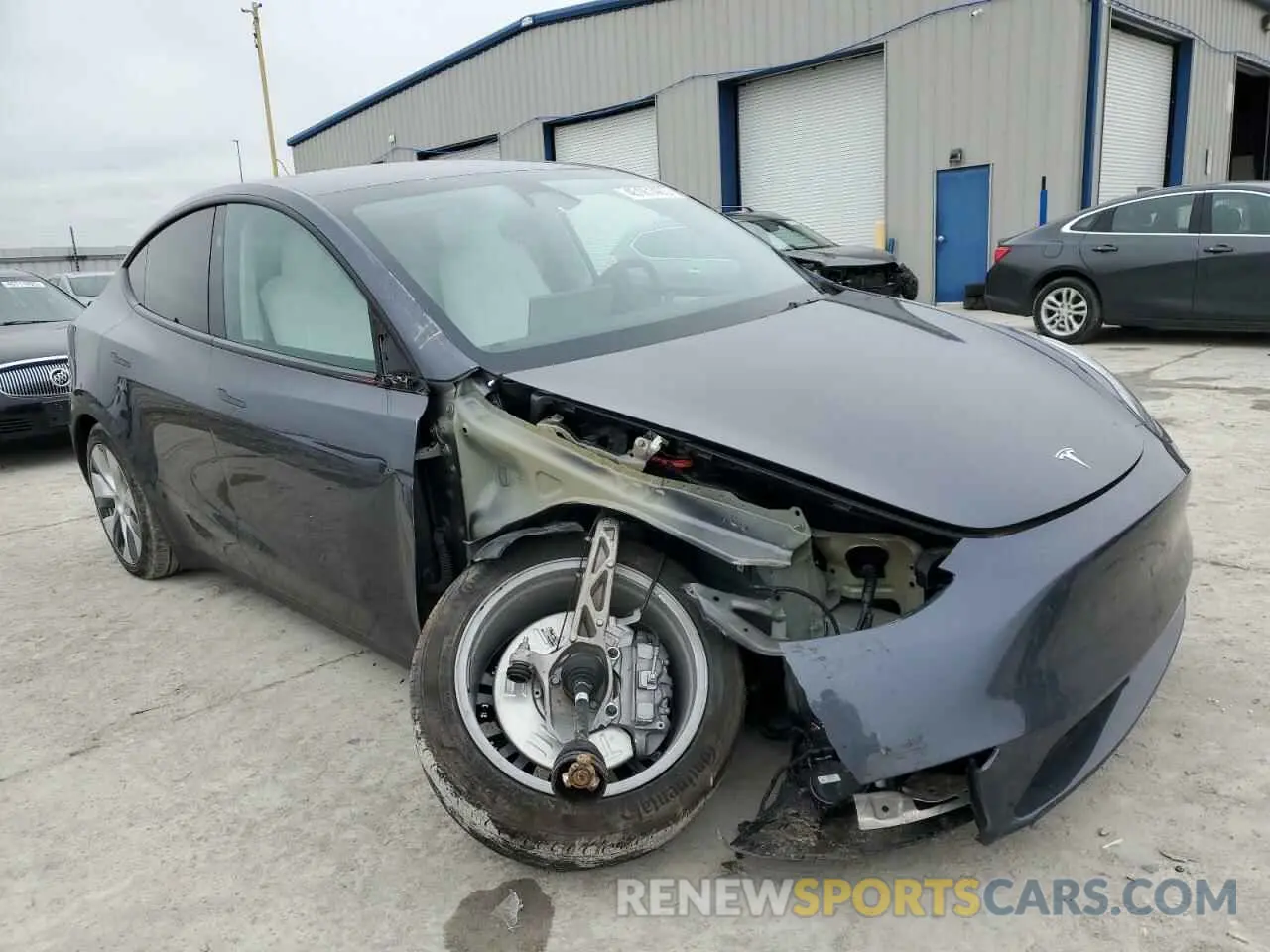4 Photograph of a damaged car 7SAYGDEE8PF884567 TESLA MODEL Y 2023