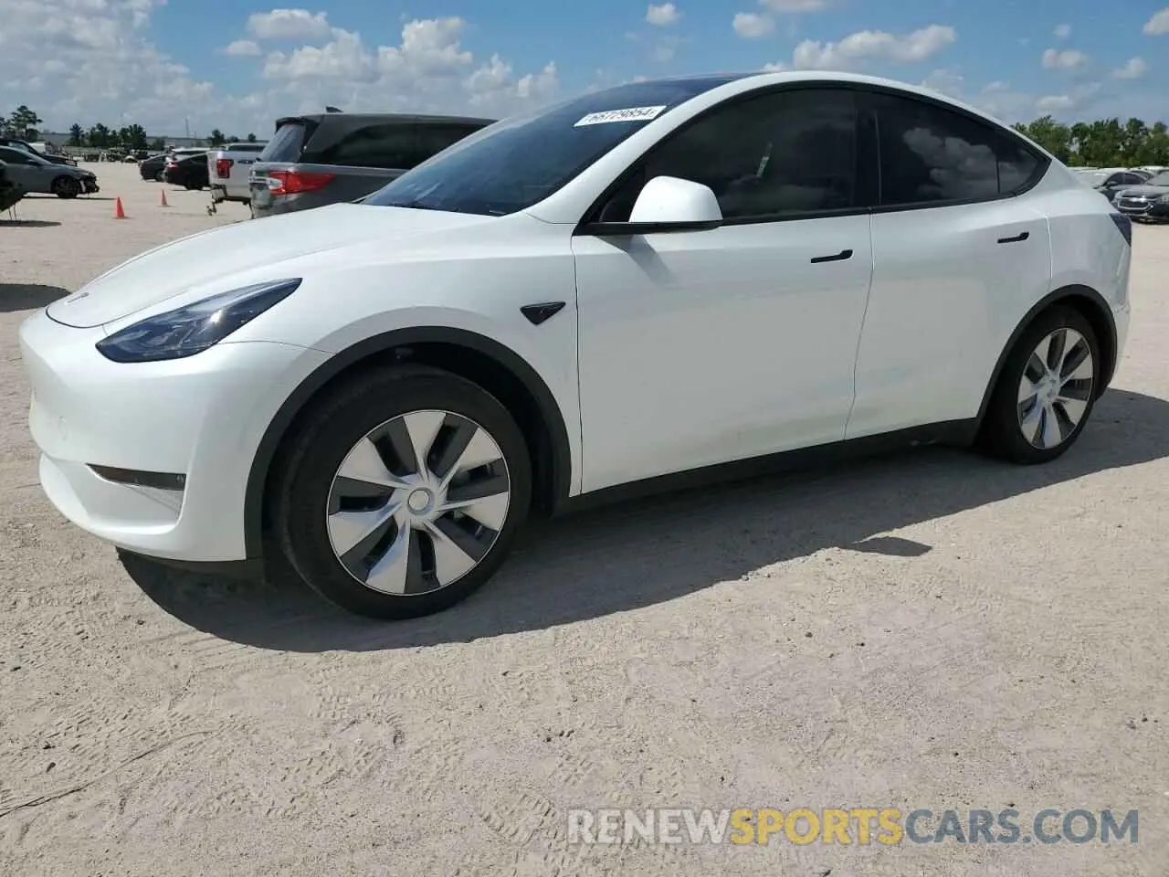 1 Photograph of a damaged car 7SAYGDEE8PF887646 TESLA MODEL Y 2023