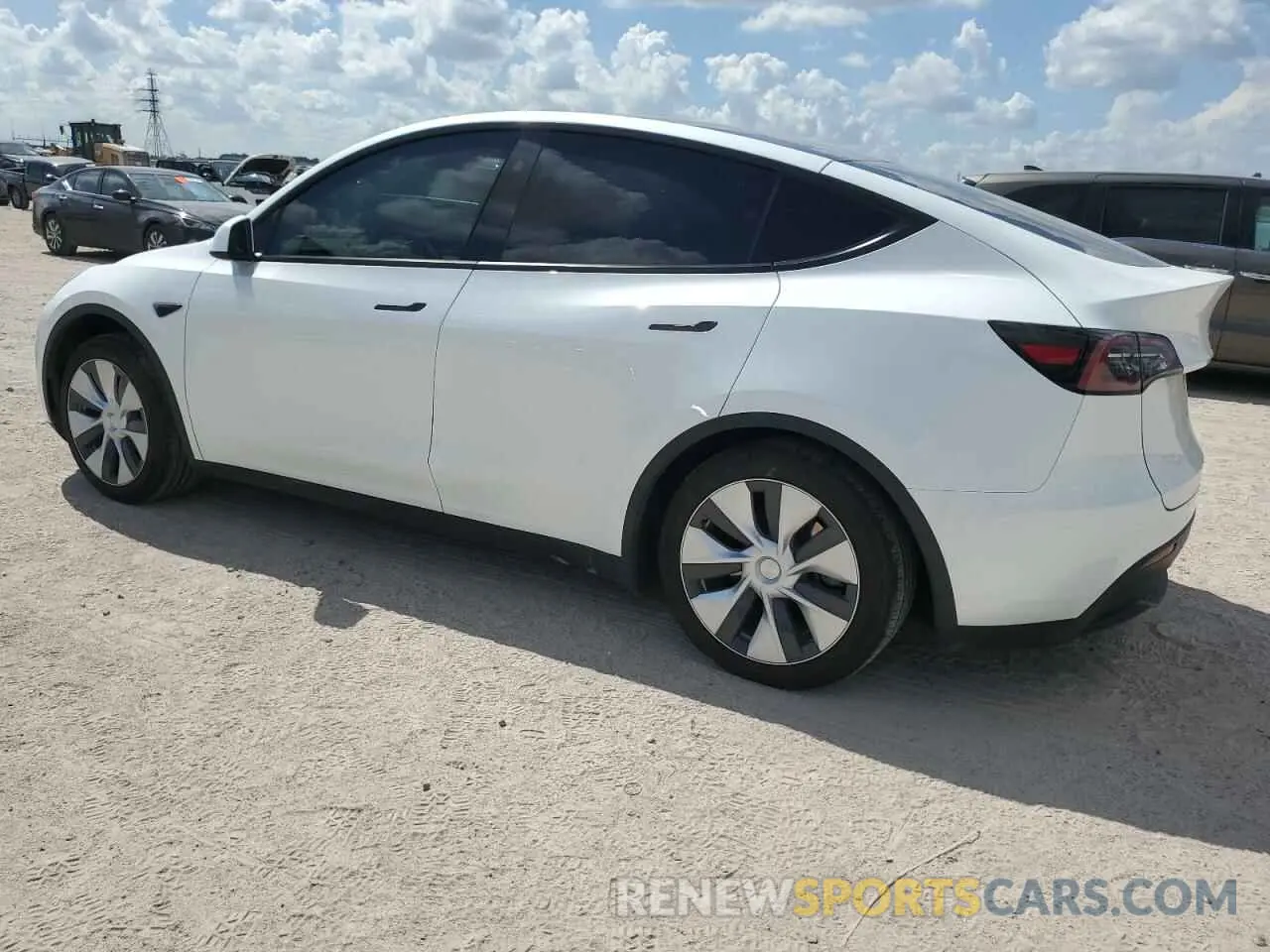 2 Photograph of a damaged car 7SAYGDEE8PF887646 TESLA MODEL Y 2023