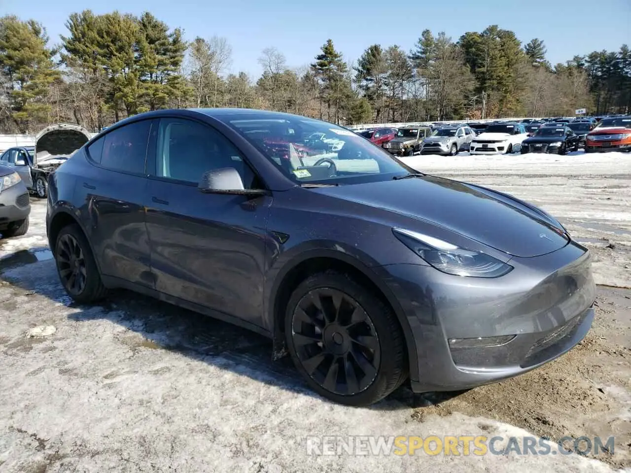 4 Photograph of a damaged car 7SAYGDEE8PF889879 TESLA MODEL Y 2023