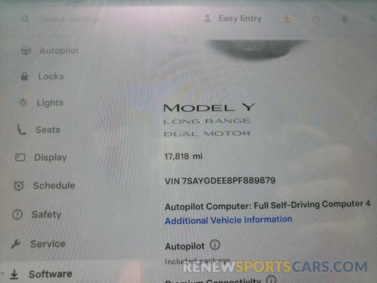9 Photograph of a damaged car 7SAYGDEE8PF889879 TESLA MODEL Y 2023