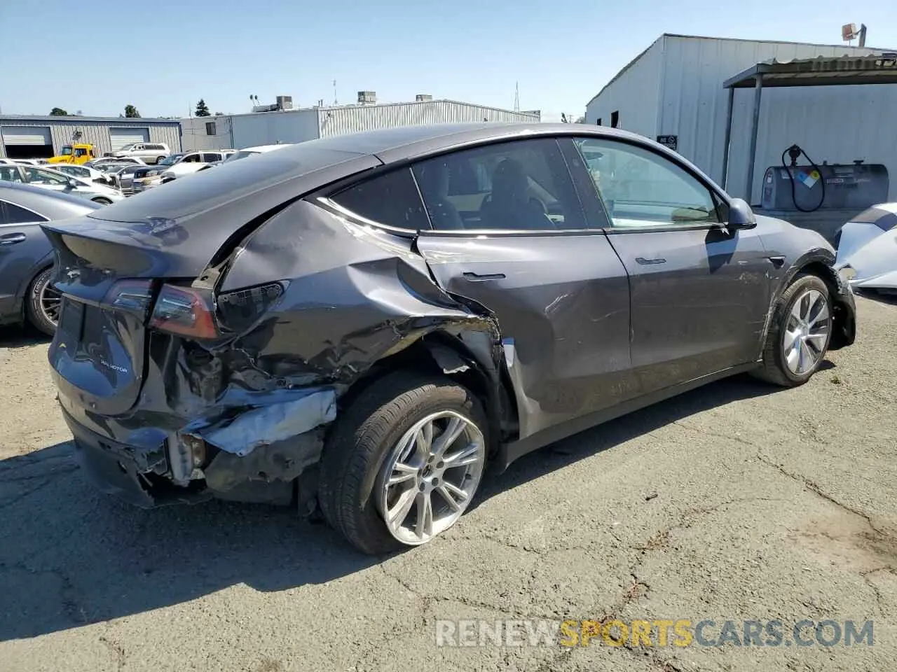 3 Photograph of a damaged car 7SAYGDEE8PF896945 TESLA MODEL Y 2023