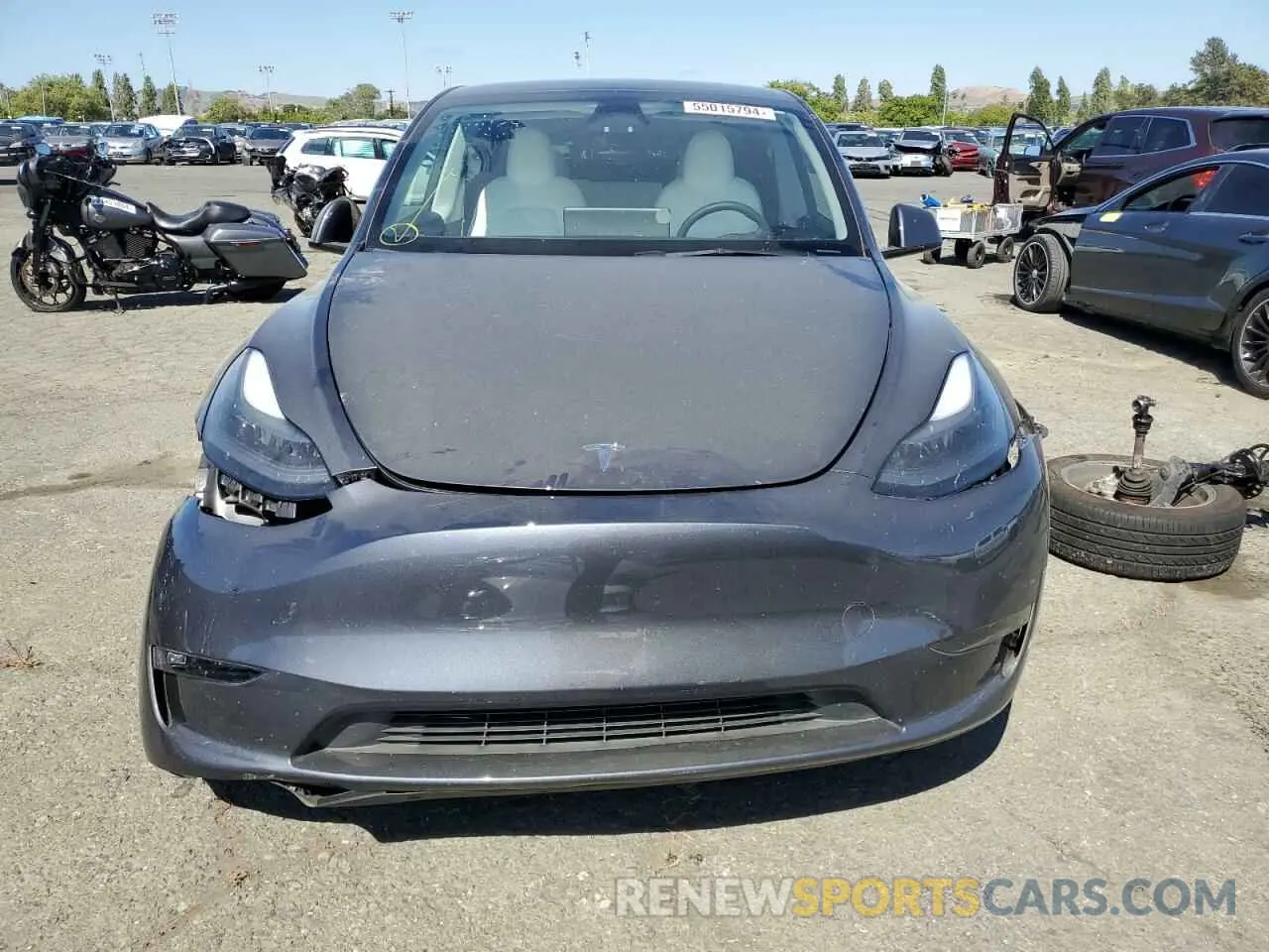 5 Photograph of a damaged car 7SAYGDEE8PF896945 TESLA MODEL Y 2023