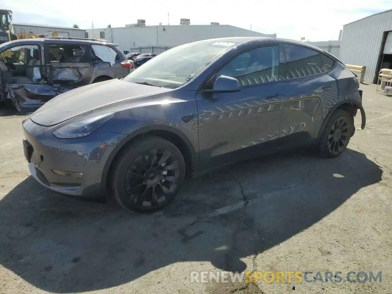 1 Photograph of a damaged car 7SAYGDEE8PF912643 TESLA MODEL Y 2023