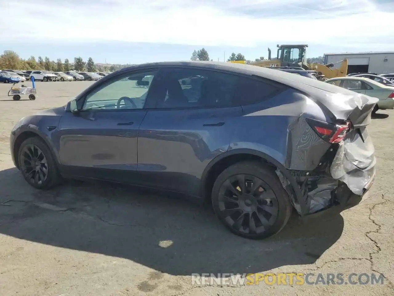 2 Photograph of a damaged car 7SAYGDEE8PF912643 TESLA MODEL Y 2023