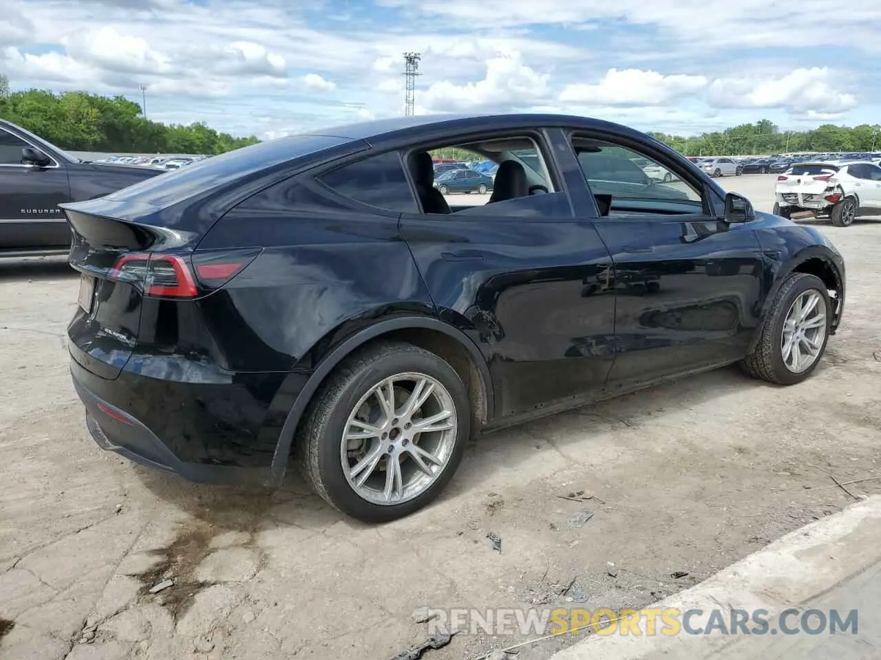 3 Photograph of a damaged car 7SAYGDEE9PA025940 TESLA MODEL Y 2023