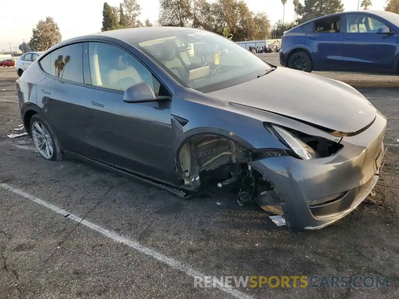 4 Photograph of a damaged car 7SAYGDEE9PA039532 TESLA MODEL Y 2023