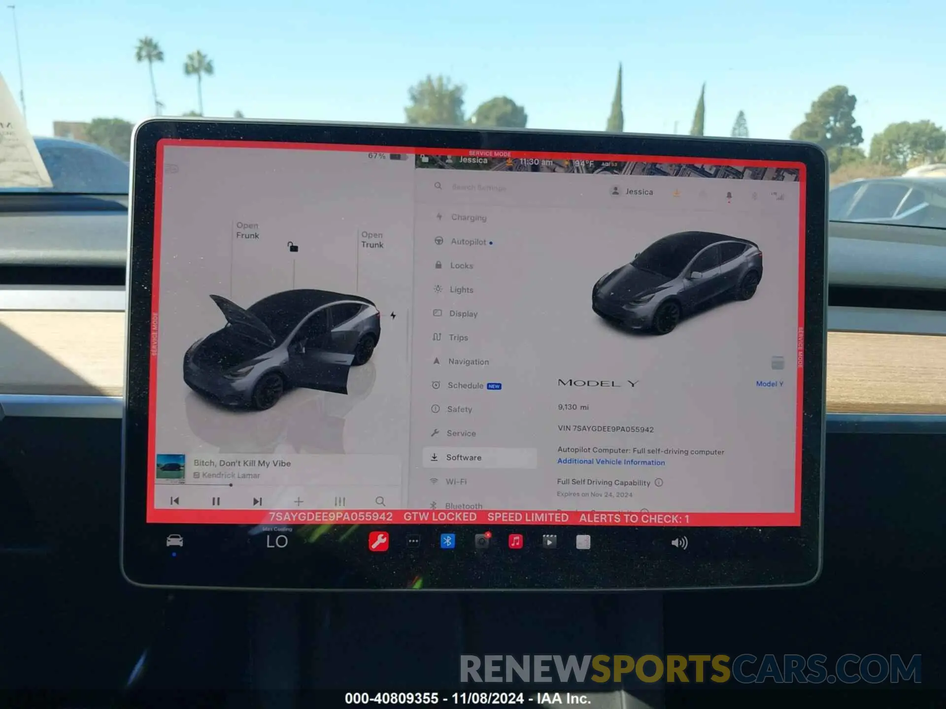 18 Photograph of a damaged car 7SAYGDEE9PA055942 TESLA MODEL Y 2023